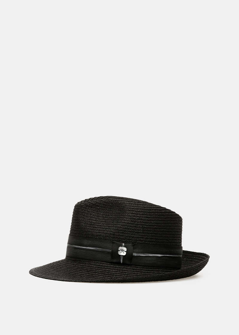 Fil Hats Medium Brim Hat - Black
