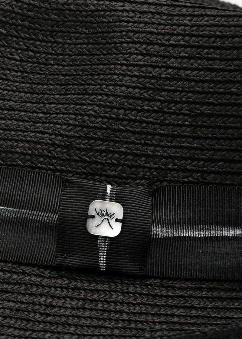 Fil Hats Medium Brim Hat - Black