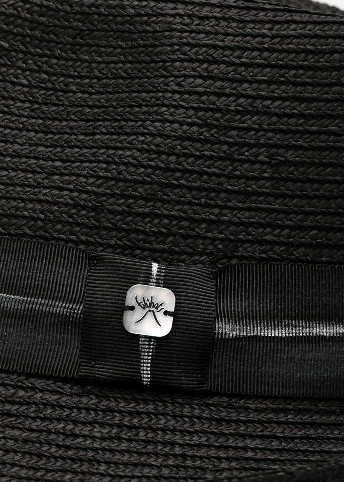 Filù Hats Medium Brim Hat - Black - Image 6 of 6