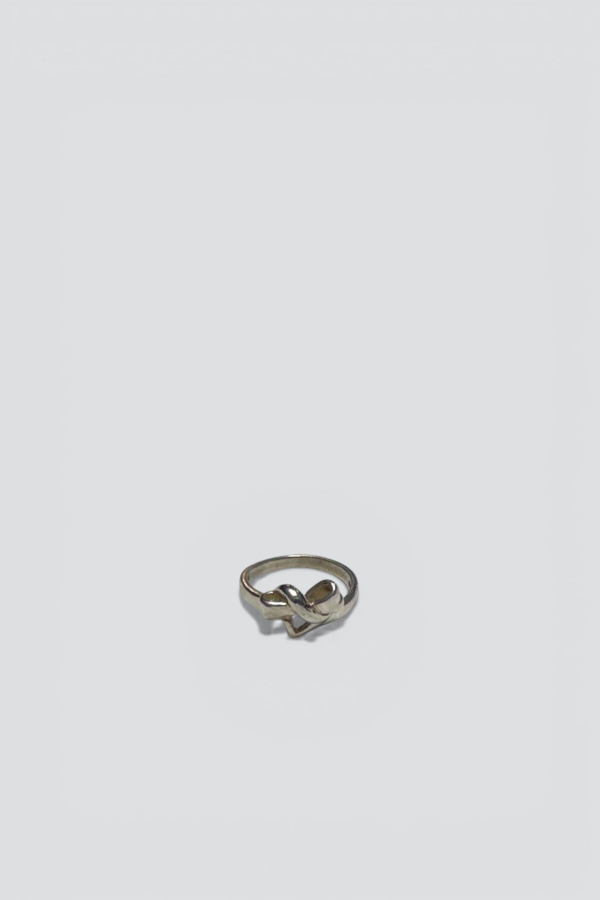 Vintage Bow Ring Ring - Sterling Silver
