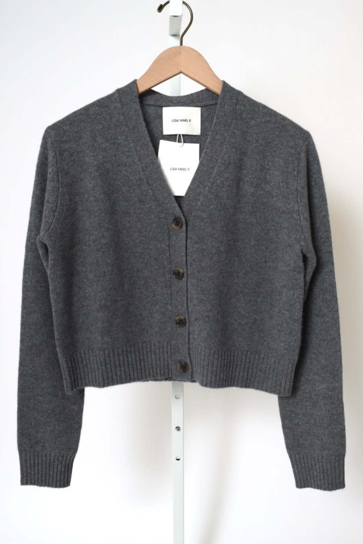 Lisa Yang Marion Cardigan - Moonstone - Image 1 of 5