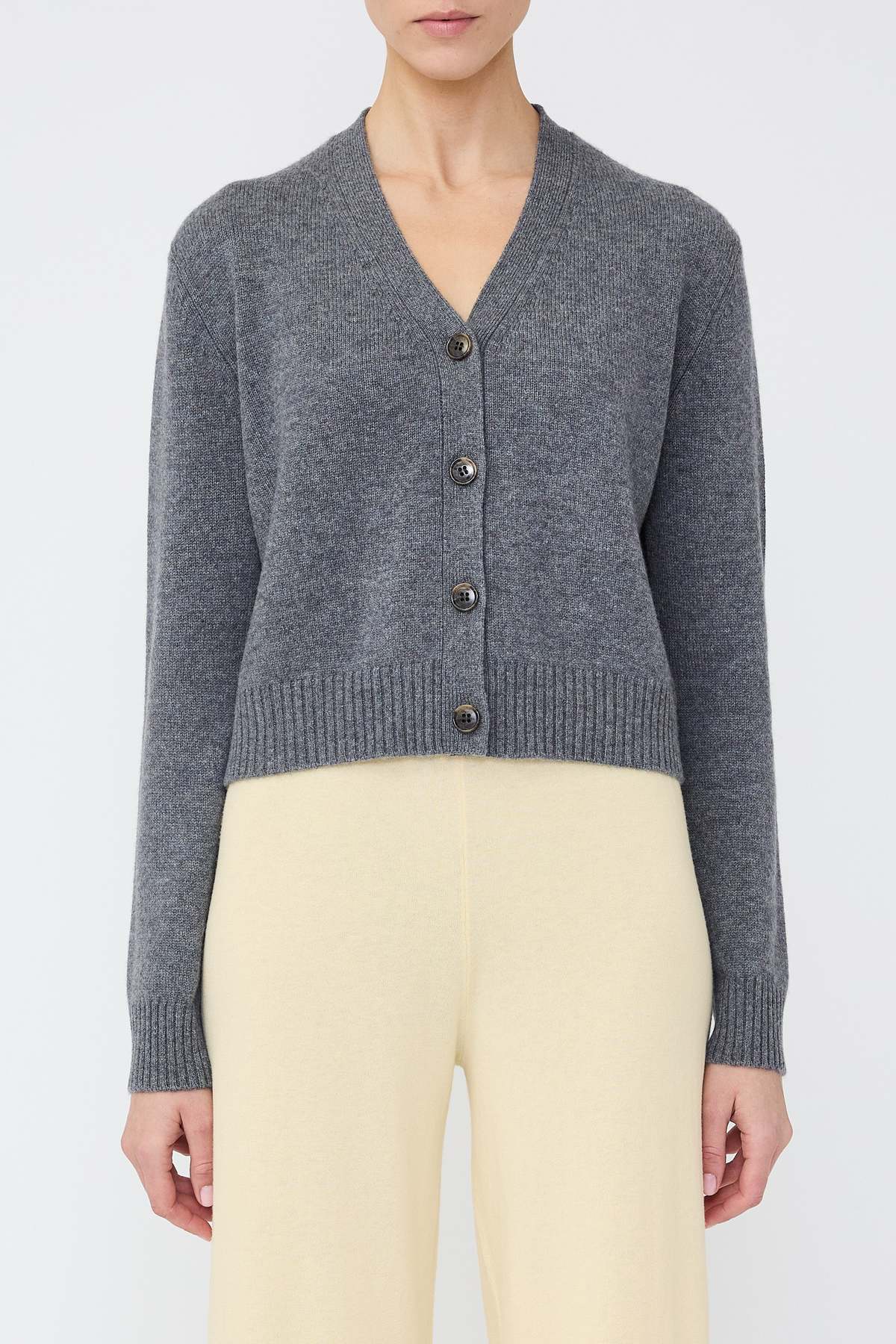Lisa Yang Marion Cardigan - Moonstone - Image 3 of 5