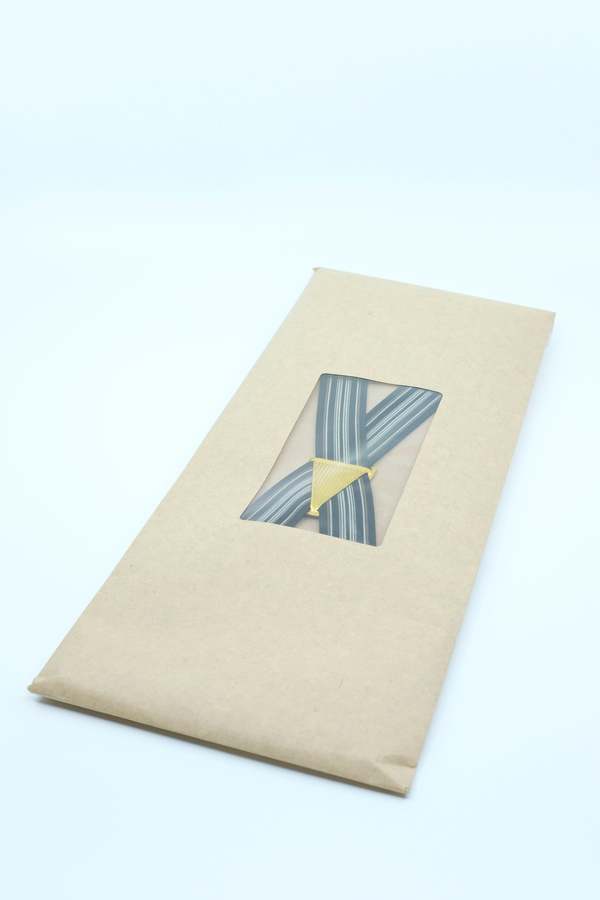 Taiga Takahashi LOT.005 Multi Stripe Black Rayon Suspender