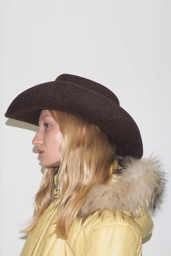 Clyde Cowboy Hat - Brown Melange