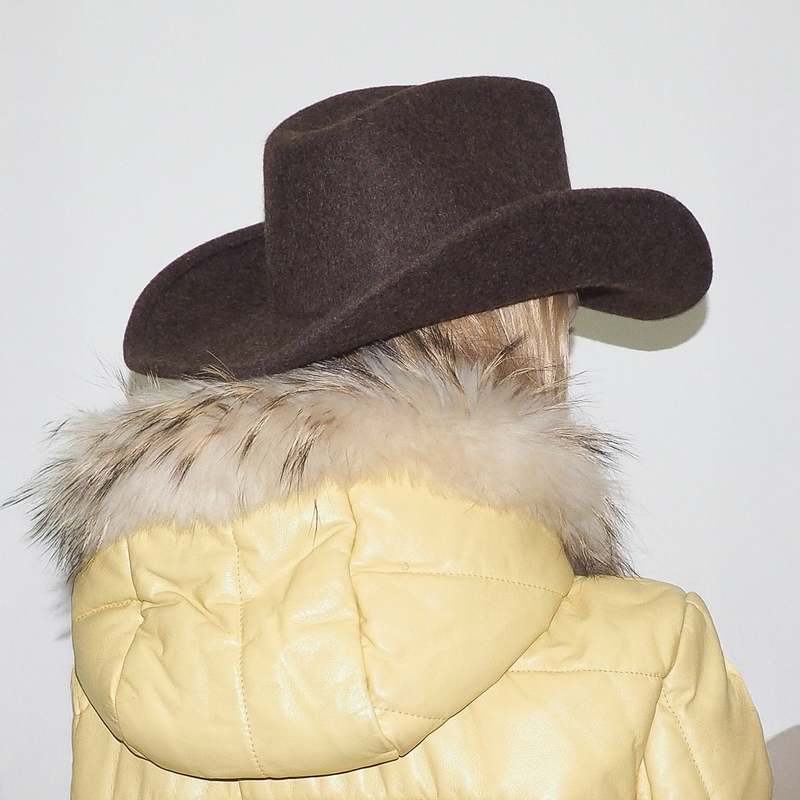 Clyde Cowboy Hat - Brown Melange