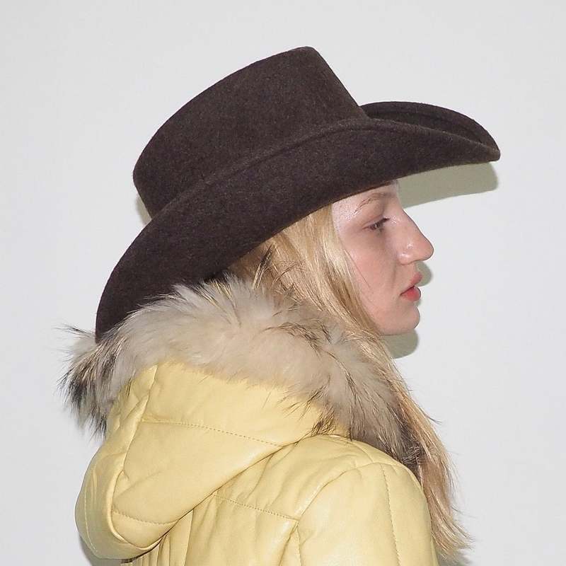 Clyde Cowboy Hat - Brown Melange