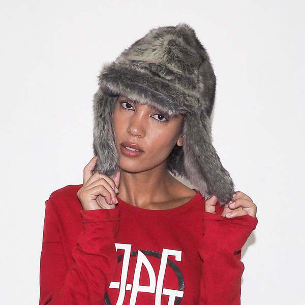 Clyde Ice Hat - Grey Chinchilla