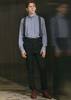Geoffrey B. Small Suspender Trousers - Black - Thumbnail 1
