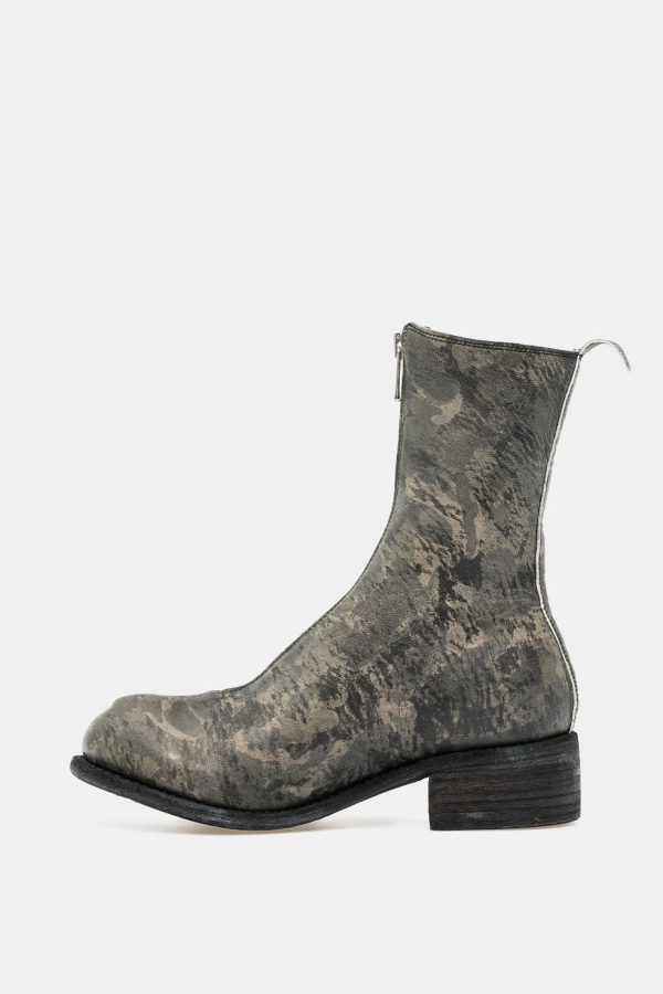 Guidi Camouflage PL2 Front Zip Mid Boots - Metro