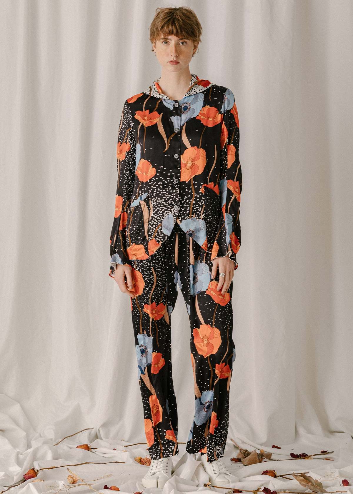 Geoffrey B. Small Reversible Hooded Tennis Bomber Jacket - Image 1 of 2