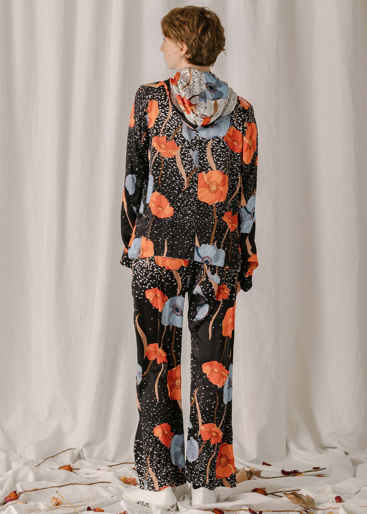 Geoffrey B. Small Reversible Hooded Tennis Bomber Jacket - Image 2 of 2