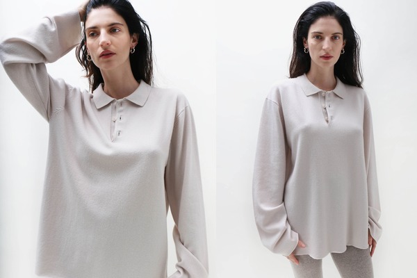 Extreme Cashmere N199 Alligator Sweater - Chalk