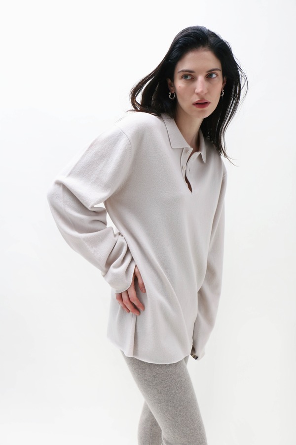 Extreme Cashmere N199 Alligator Sweater - Chalk