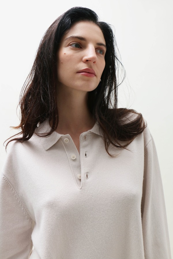 Extreme Cashmere N199 Alligator Sweater - Chalk