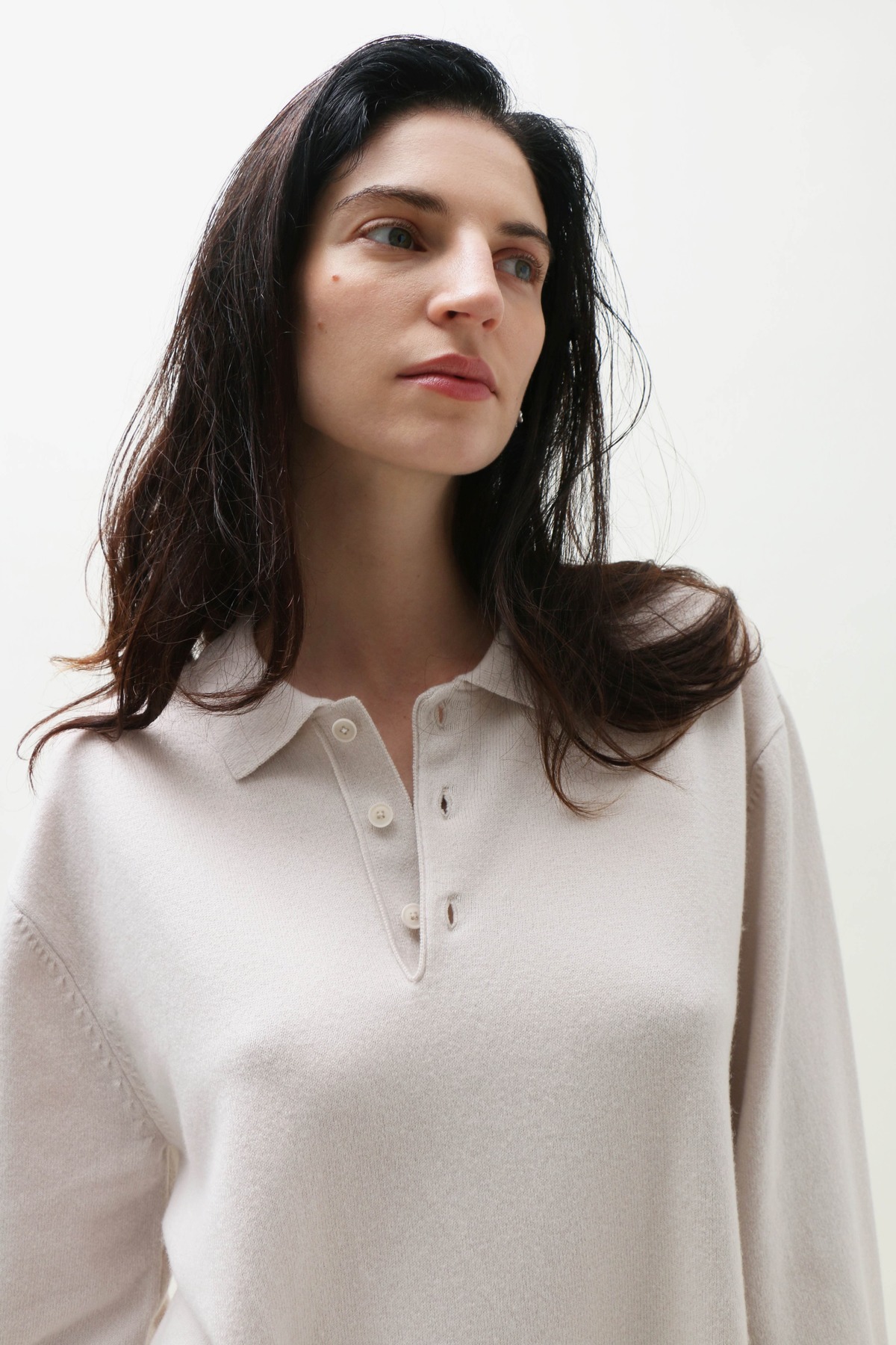 Extreme Cashmere N°199 Alligator Sweater - Chalk - Image 6 of 8
