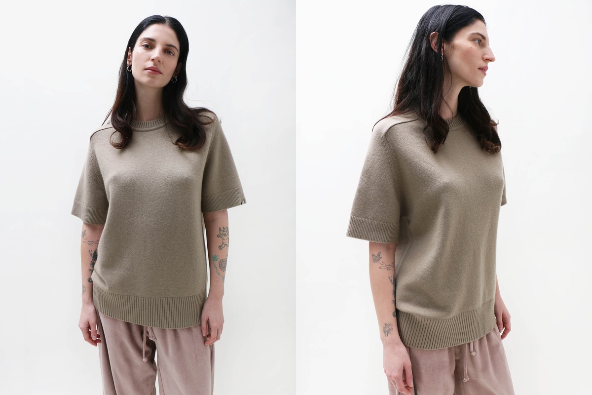 Extreme Cashmere N°454 Scott Top - Dust - Image 1 of 8