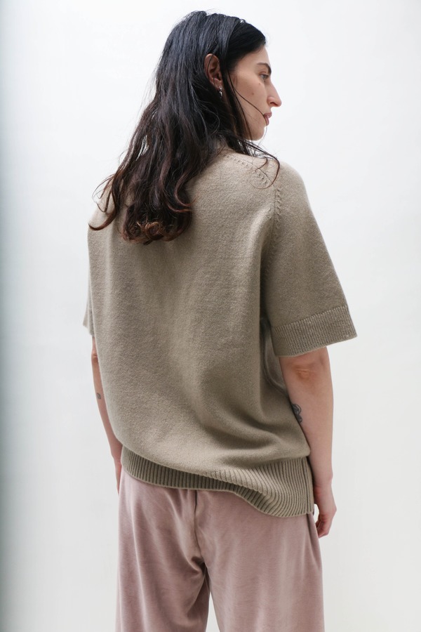 Extreme Cashmere N454 Scott Top - Dust