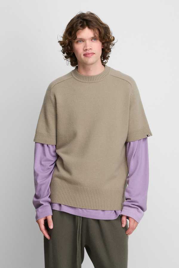 Extreme Cashmere N454 Scott Top - Dust