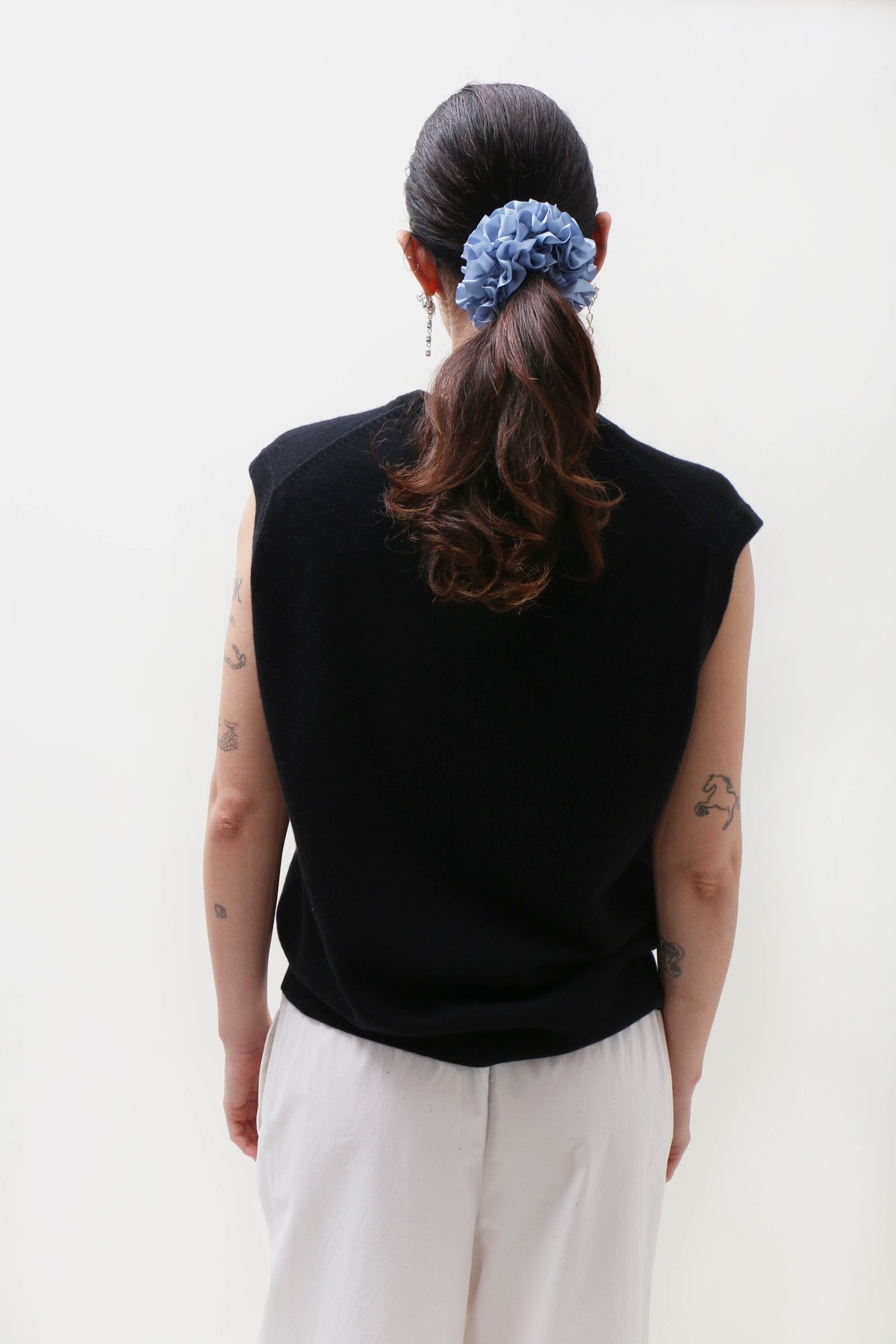 Extreme Cashmere Spencer Vest - Raven - Image 5 of 10