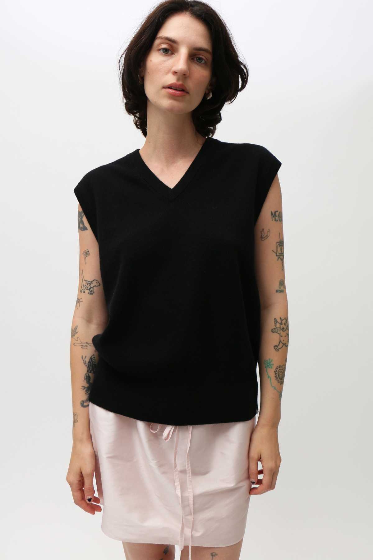 Extreme Cashmere Spencer Vest - Raven - Image 7 of 10