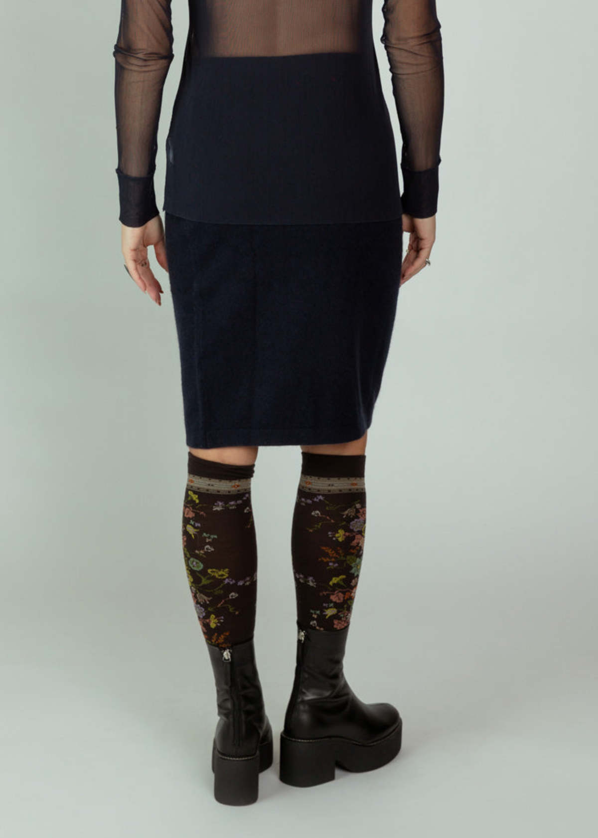 Brazeau Tricot Royal John Skirt - Nautical - Image 5 of 5