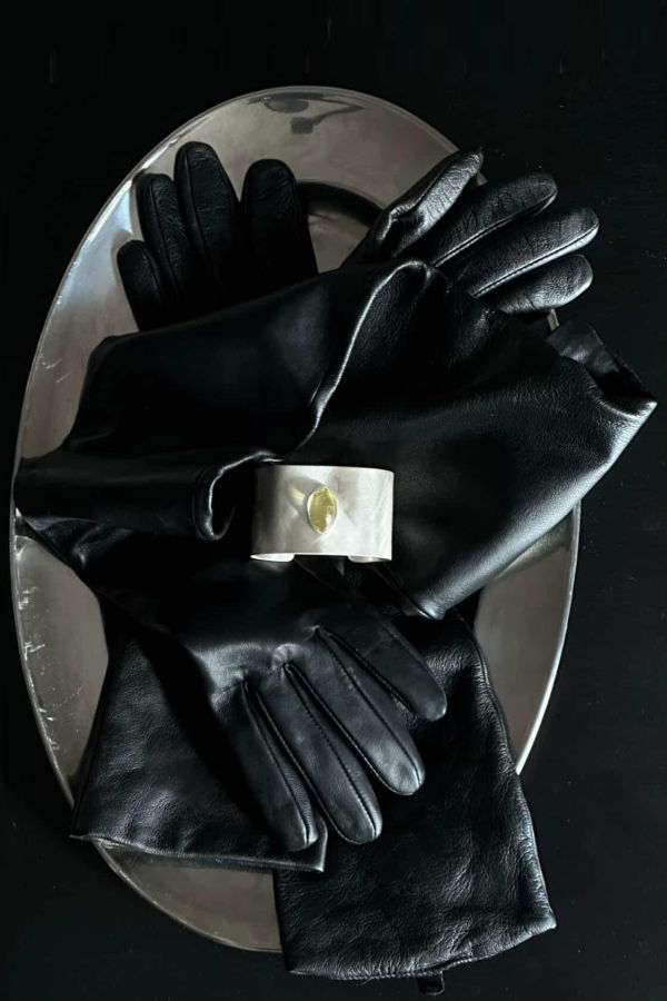 MAANCY Marquise Cuff Bangle