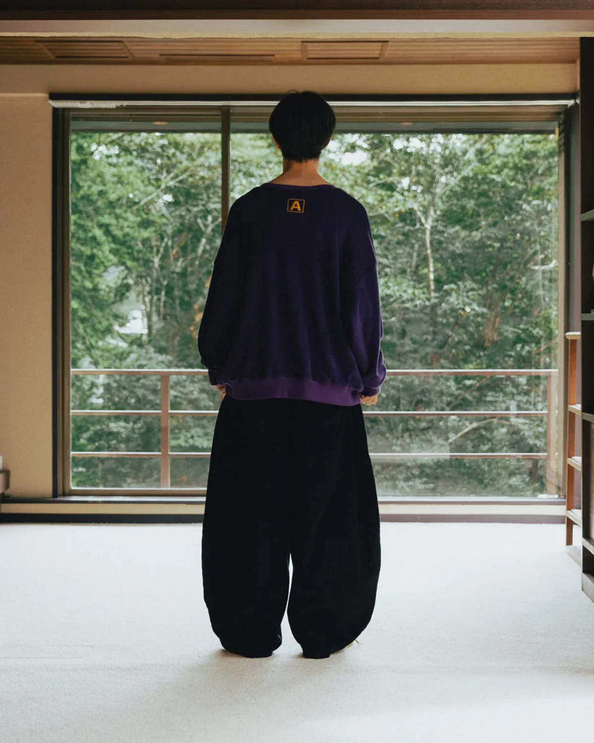 Anglan Corduroy Easy Balloon Pants - Image 9 of 14