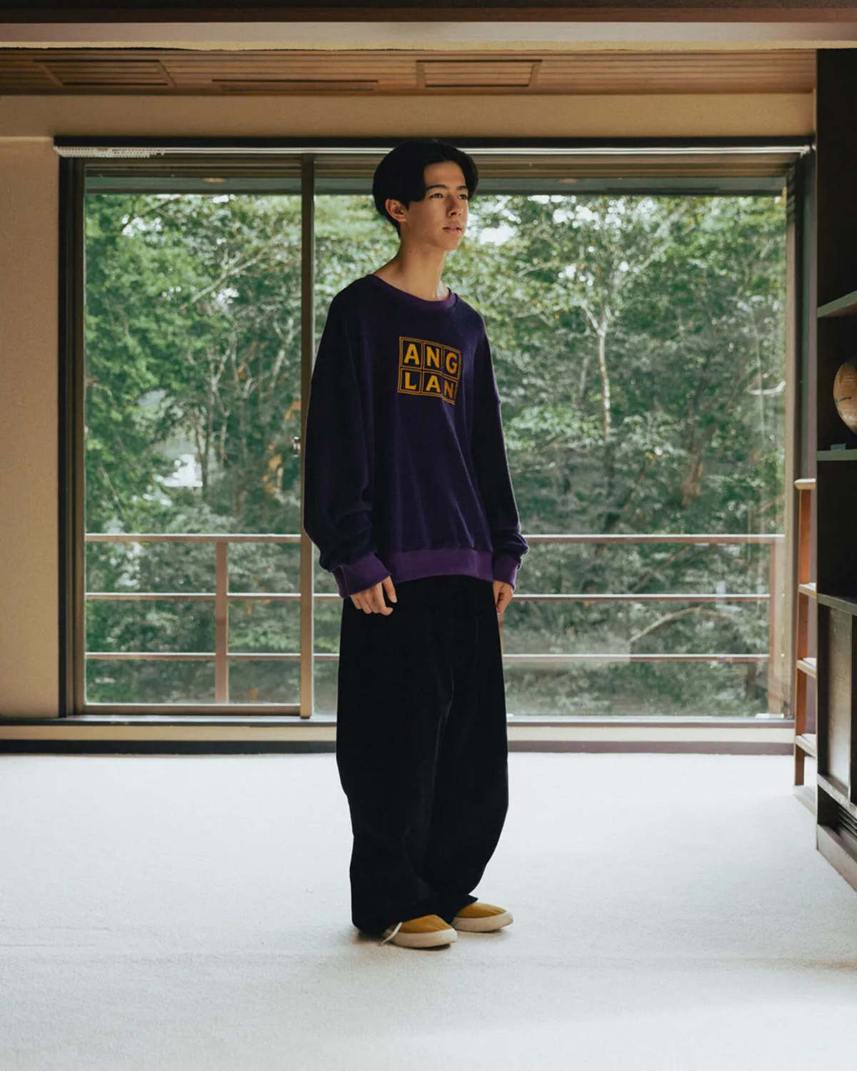 Anglan Corduroy Easy Balloon Pants - Image 10 of 14