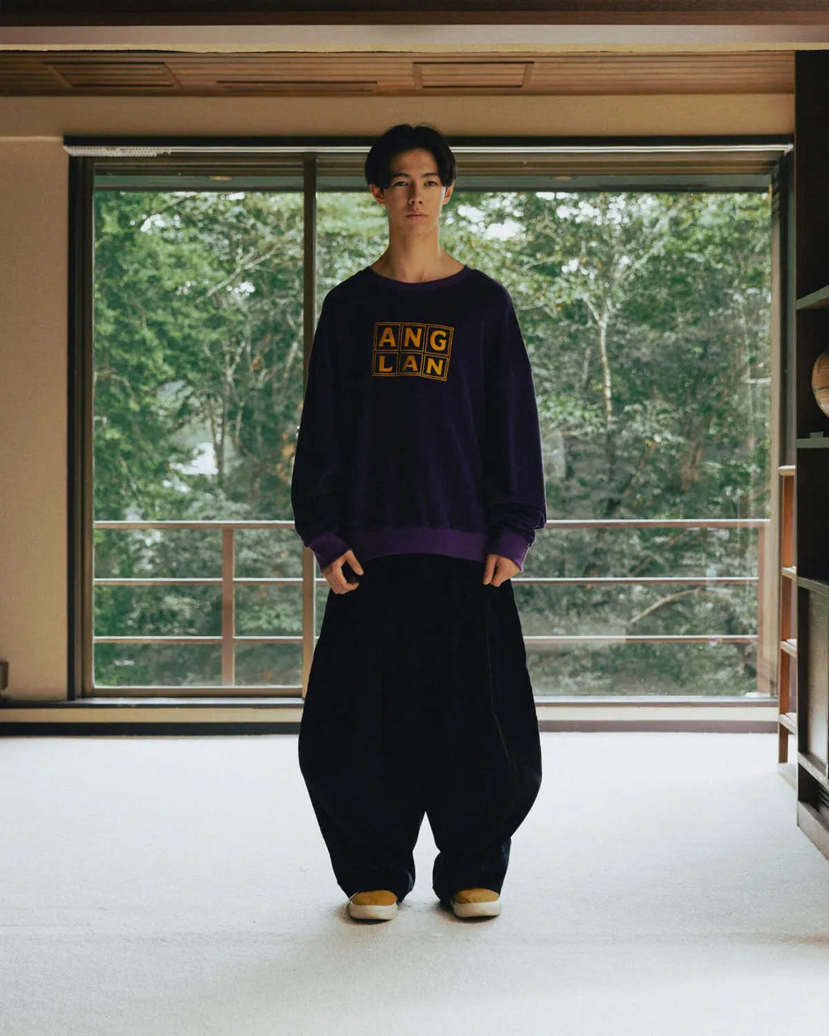 Anglan Corduroy Easy Balloon Pants - Image 11 of 14