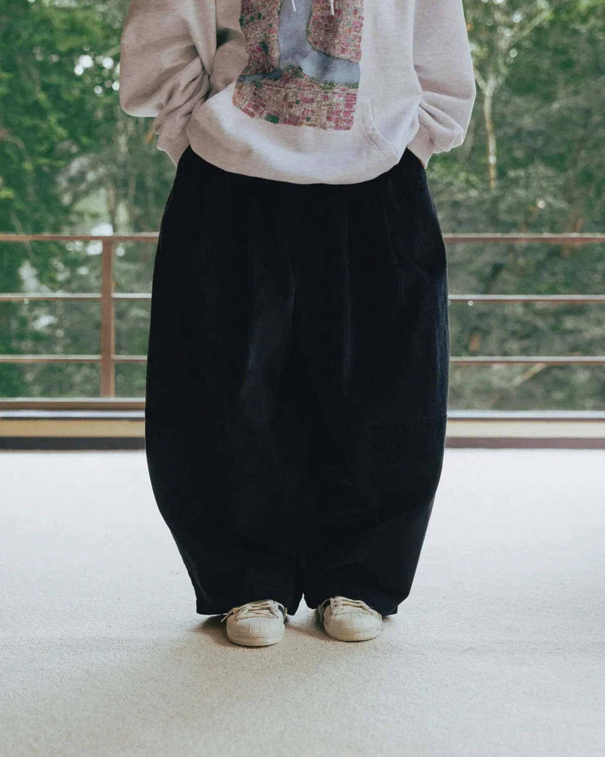 Anglan Corduroy Easy Balloon Pants - Image 14 of 14