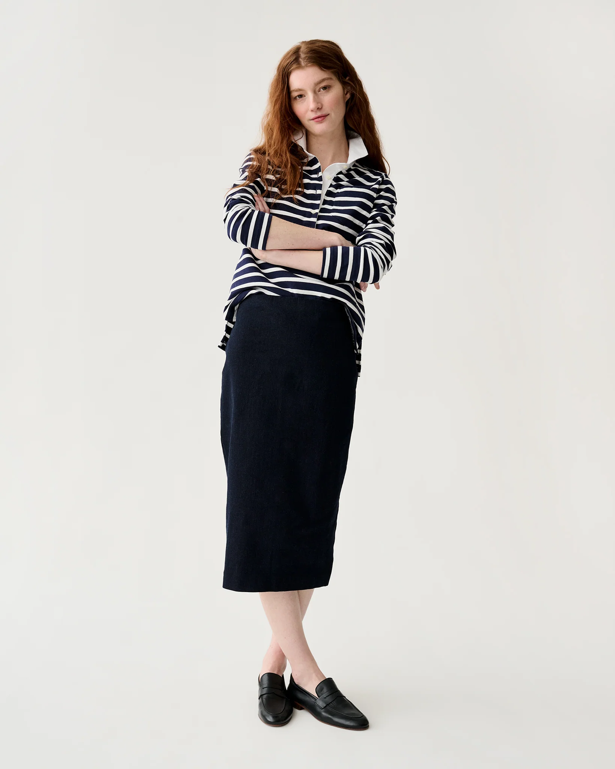 Ann Mashburn Franny Rugby Polo Top - Image 2 of 6