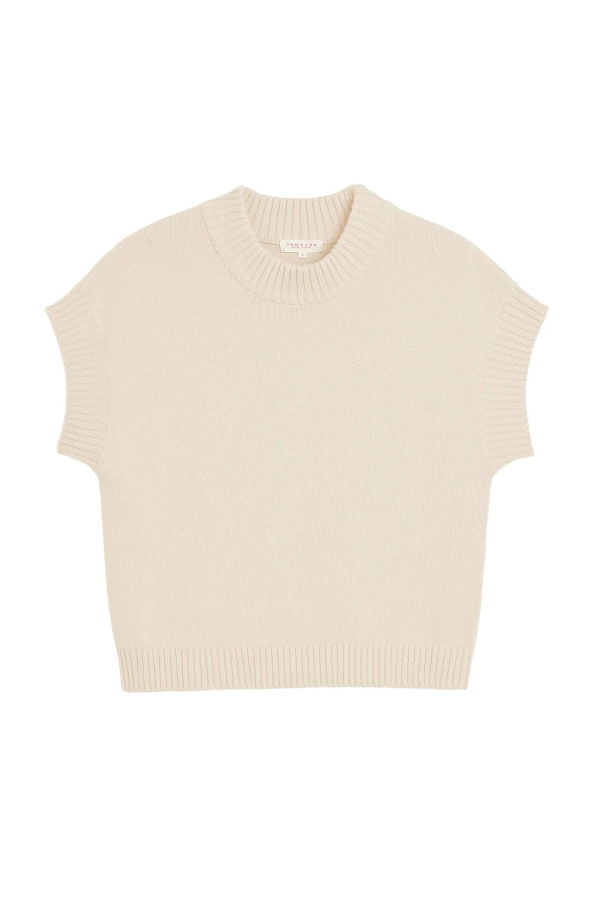 demylee Molly Cotton Top - Off White