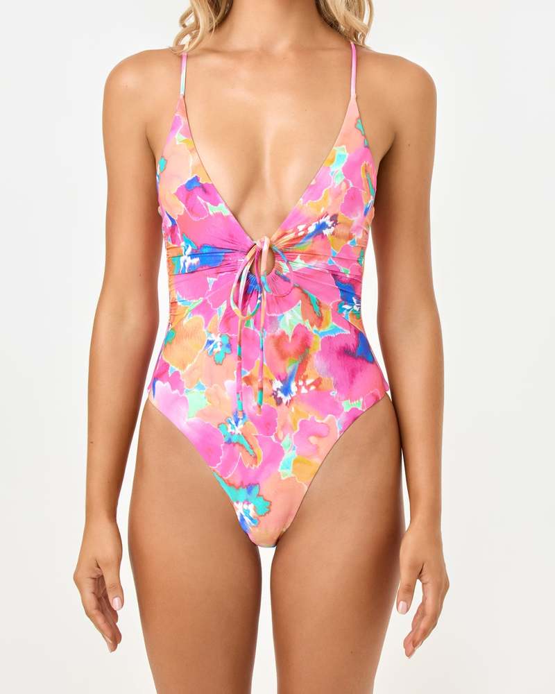 L*Space Piper One Piece Swimsuit - Flower Play
