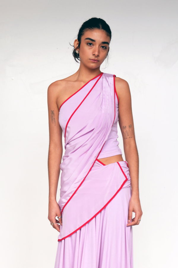 Abacaxi Silk Divya Blouse