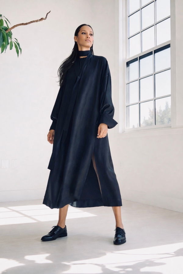 Yesaet Makeda Silky Dress