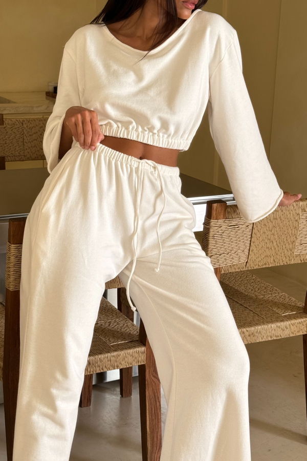 BAHHGOOSE NEEN SWEATER - Creme