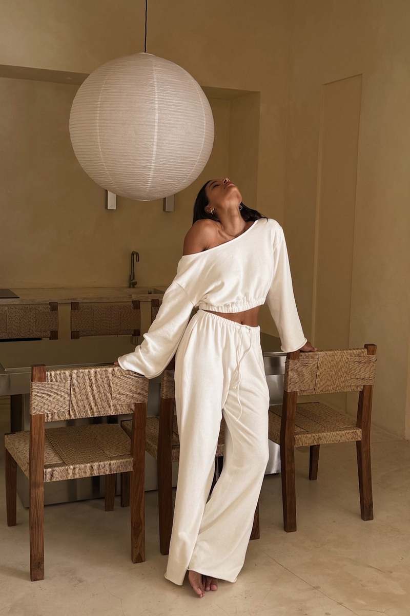 BAHHGOOSE NEEN SWEATER - Creme