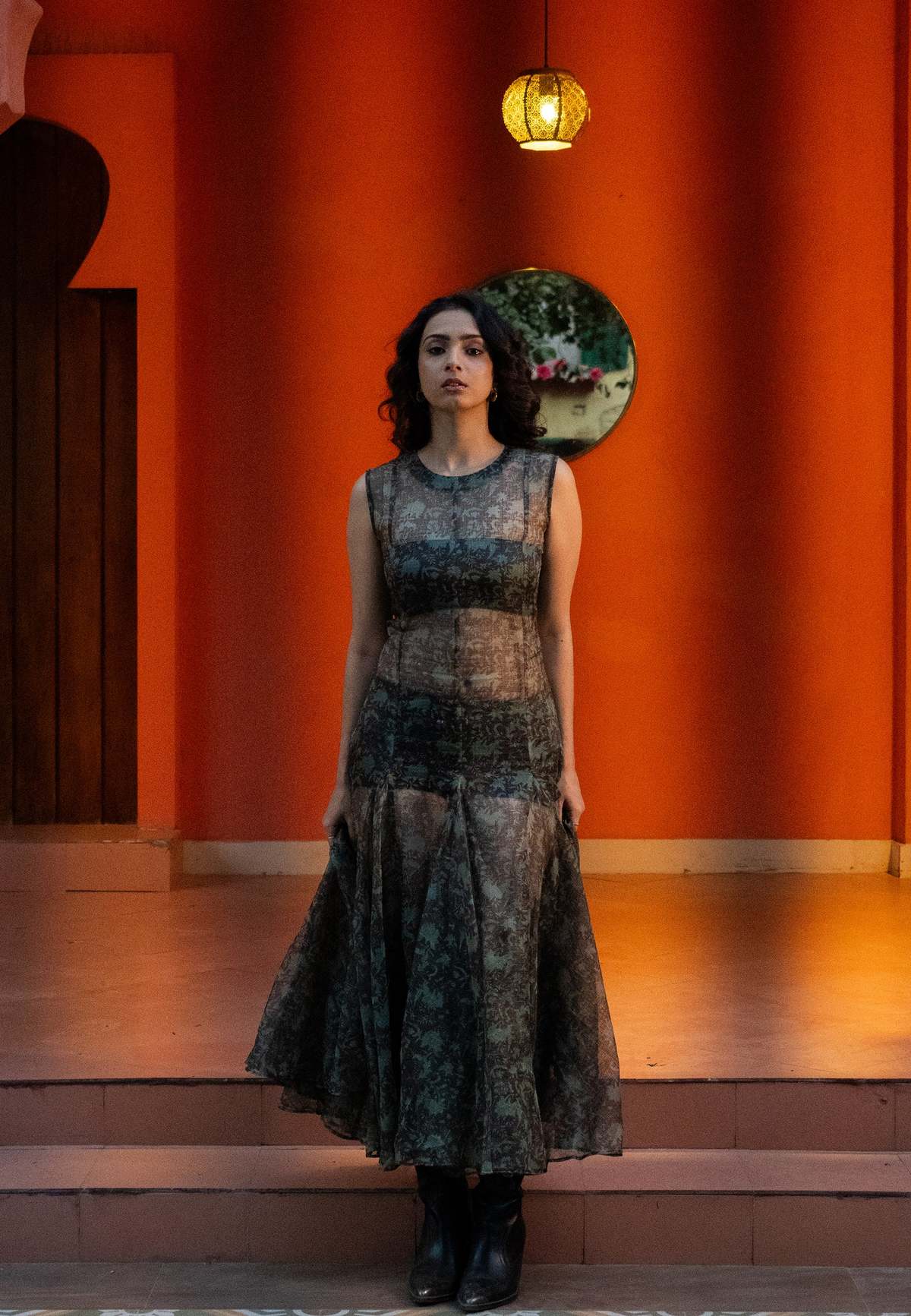 IKKIVI Siah Sheer Dress - Image 4 of 7