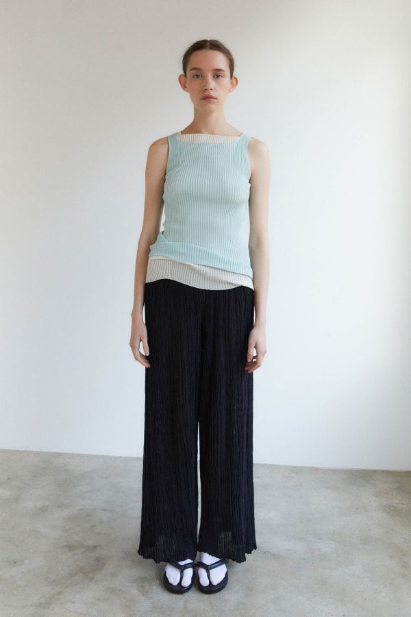 Rus Junko Top - Light Blue