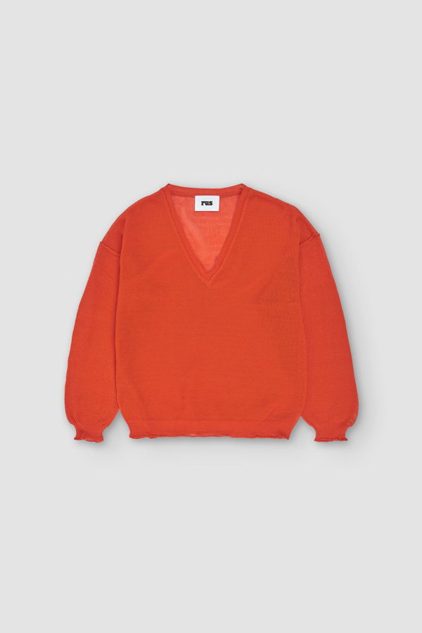 Rus Matsu Sweater - Chilli Pepper