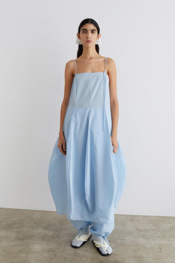 Rus Piuma Dress - Ice Blue