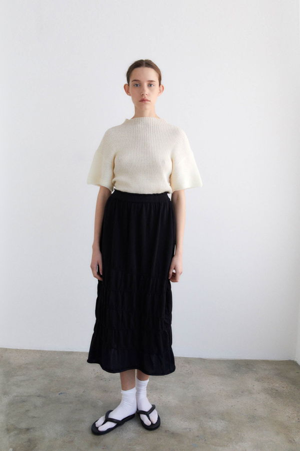 Rus Pluma Top - Chalk