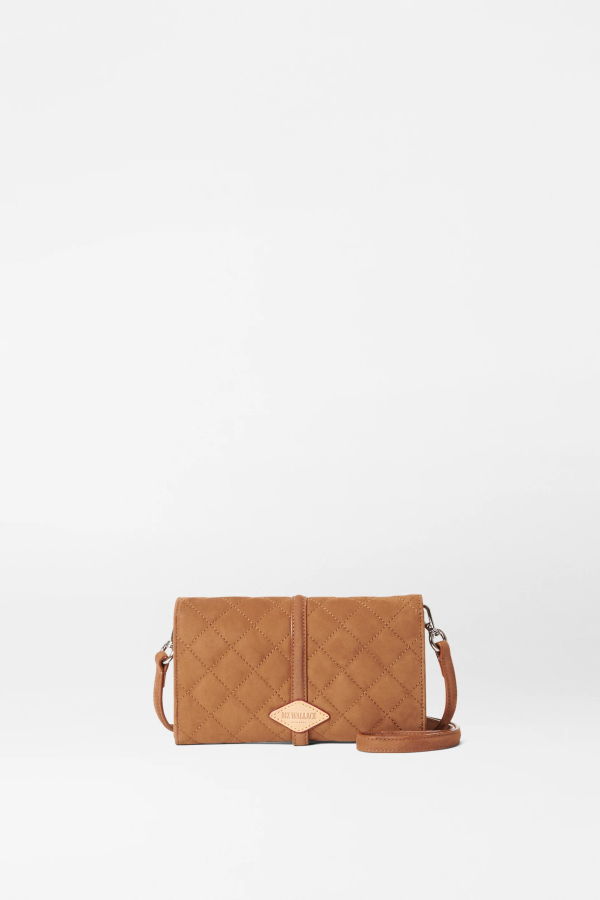 mz wallace Nubuck Astor Convertible Crossbody Bag