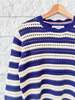 Trovata Ryann Sweater - Navy Stripe - Thumbnail 3