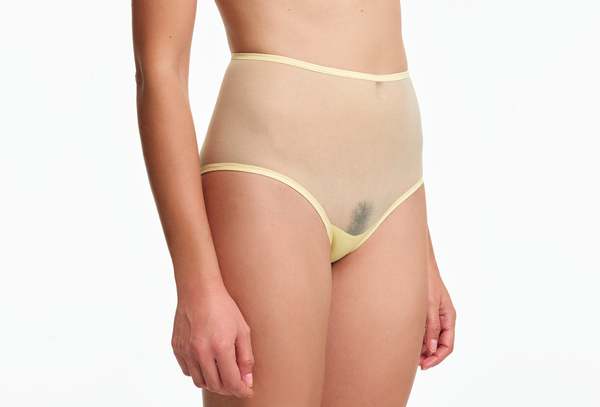Yasmine Eslami Jeanne High-Waisted Brief - Sunny