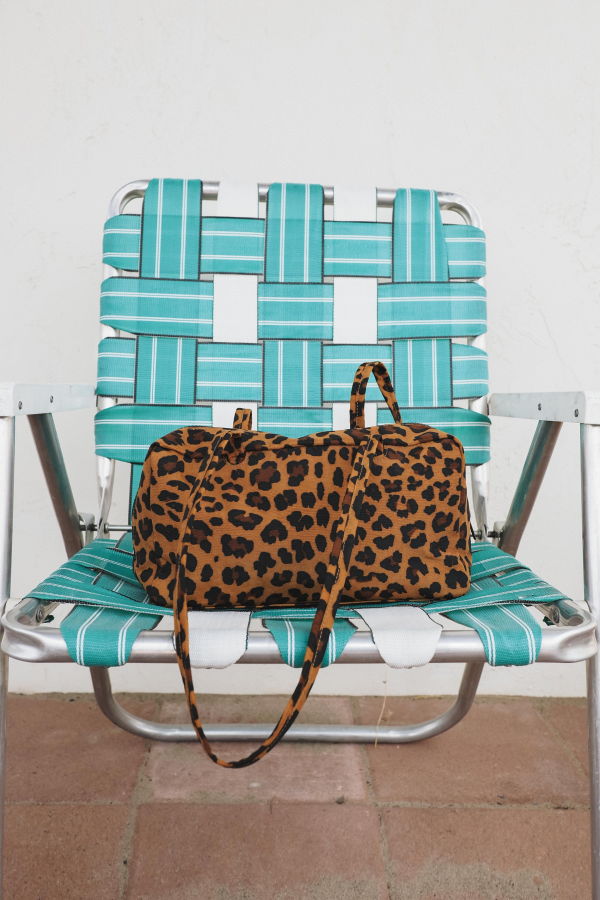 BAGGU Bowler Bag - Leopard