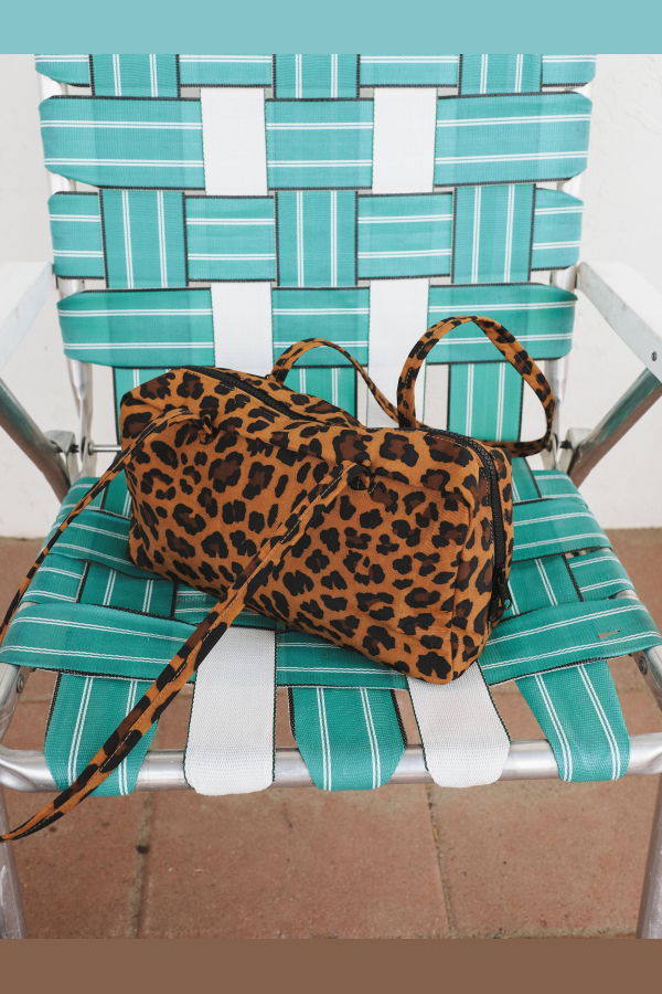 BAGGU Bowler Bag - Leopard