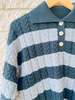 Trovata Shelby Sweater - Green Stripe - Thumbnail 3