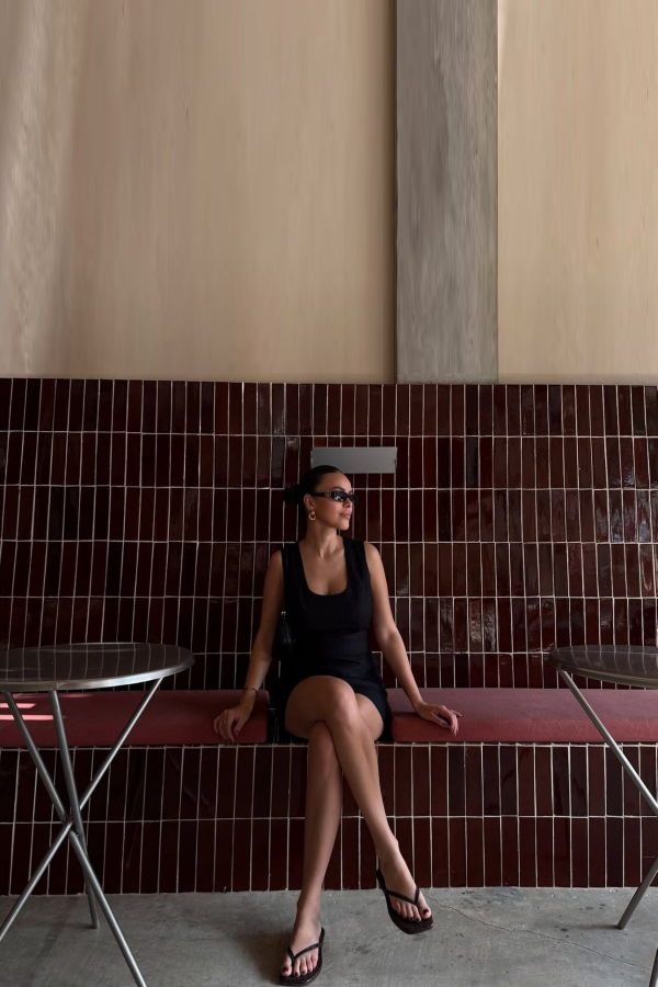 TKEES Lily Square Toe Croc Sandals