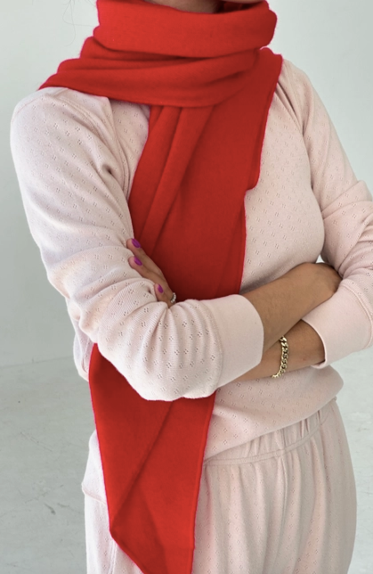 Le Bon Shoppe Cashmere Shawl Scarf - Image 2 of 3